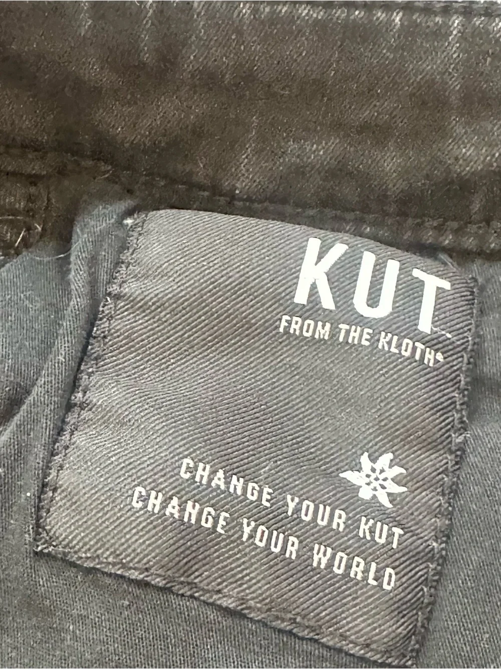 KUT from the Kloth Fab Ab Women's 14W Black High Rise Ankle Skinny Jeans